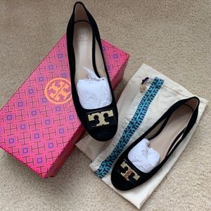 Gently Pre-Loved Tory Burch Gigi Suede Pump US 8